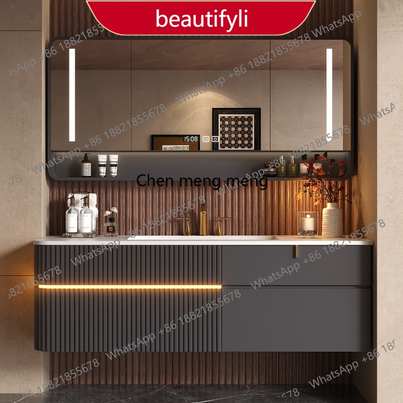 Home Bathroom Wash Basin - MM02 New Oak Hotel Bathroom Cabinets