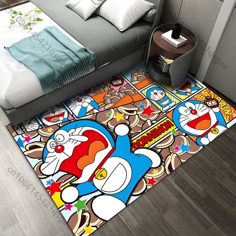 Japan Bathroom.Home - Japan D-Doraemon with Friends Print Carpet