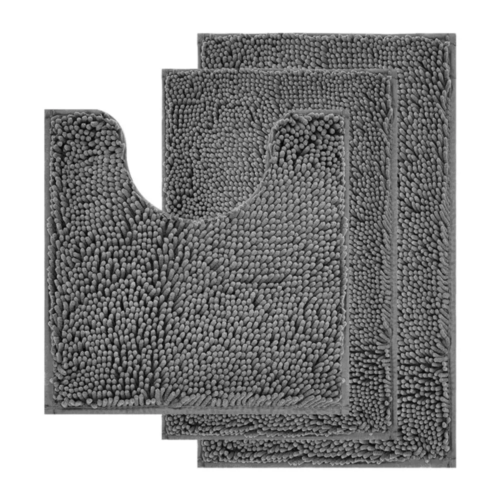 Japan Bathroom.Home - 3PCS/set Absorbent Mat for Bathroom Door