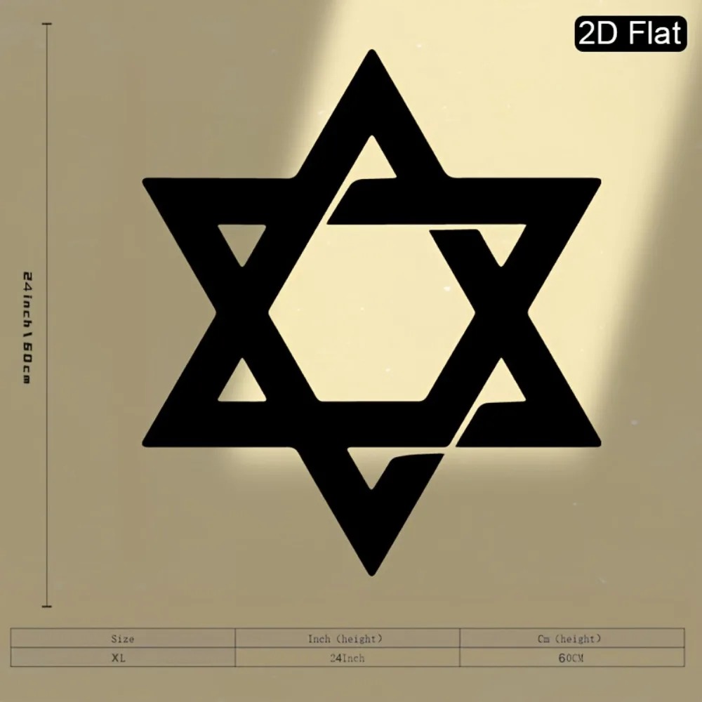 Home & Bathroom Building Products Pte Ltd - CIFBUY Iron Wall Art Star of