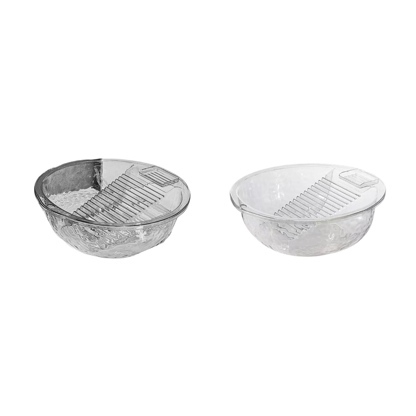 Home Bathroom Wash Basin - Space Saving Washboard Laundry Basin Ergonomic