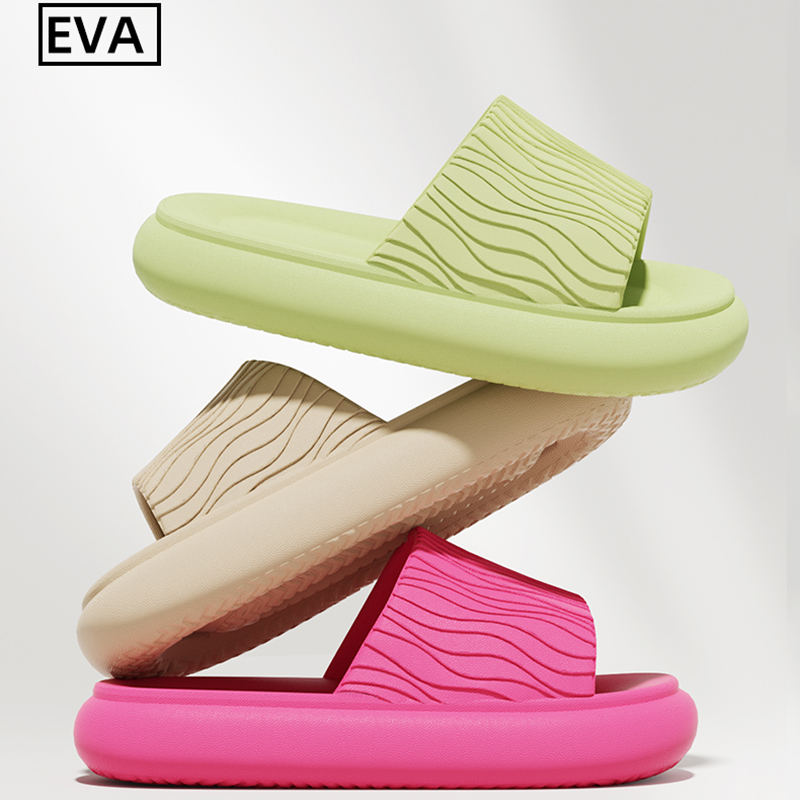 Your Home Bathroom - Thick Platform Bathroom Home Eva Slippers