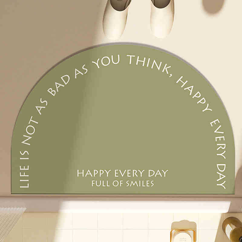 Zara Home Bathroom Rug - VIKAMA high-end minimalist water absorbing quick
