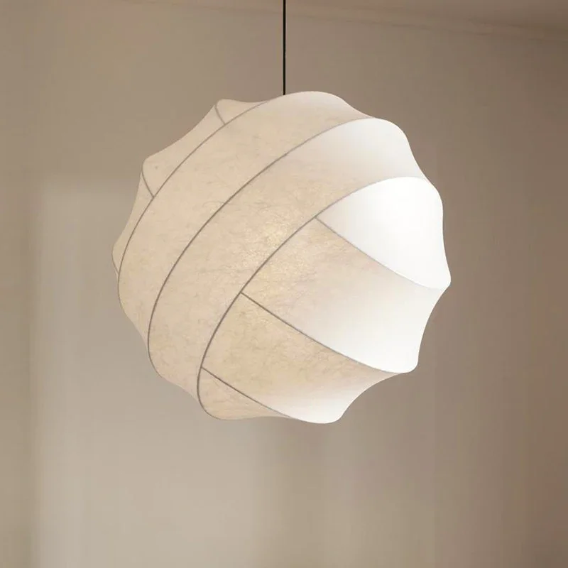 Japan Bathroom.Home - Wabi Sabi Silk Japanese Pendant Lamp