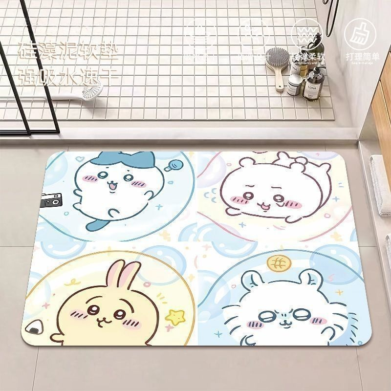 Japan Bathroom.Home - Anime Chiikawa Hachiware Usagi Diatom Mud