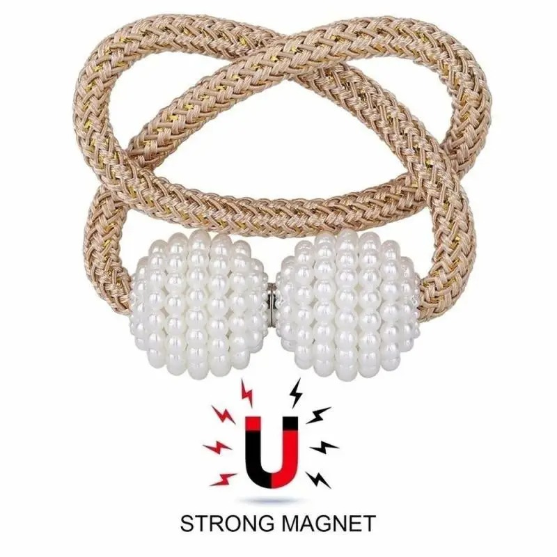 1/2PCS Pearl Magnetic Curtain  - Home Bathroom Gadgets recension och pris