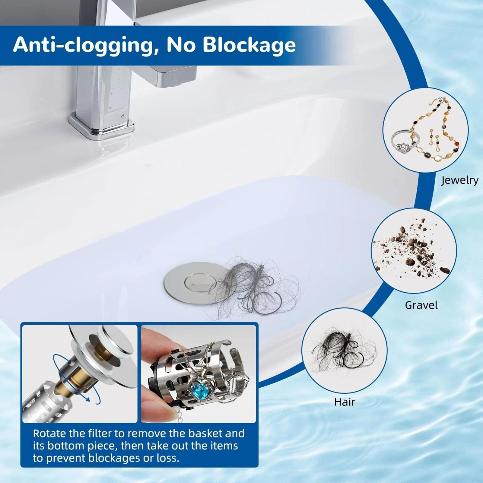 Bathroom Sink Drain Strainer A - Home Bathroom Tub recension och pris