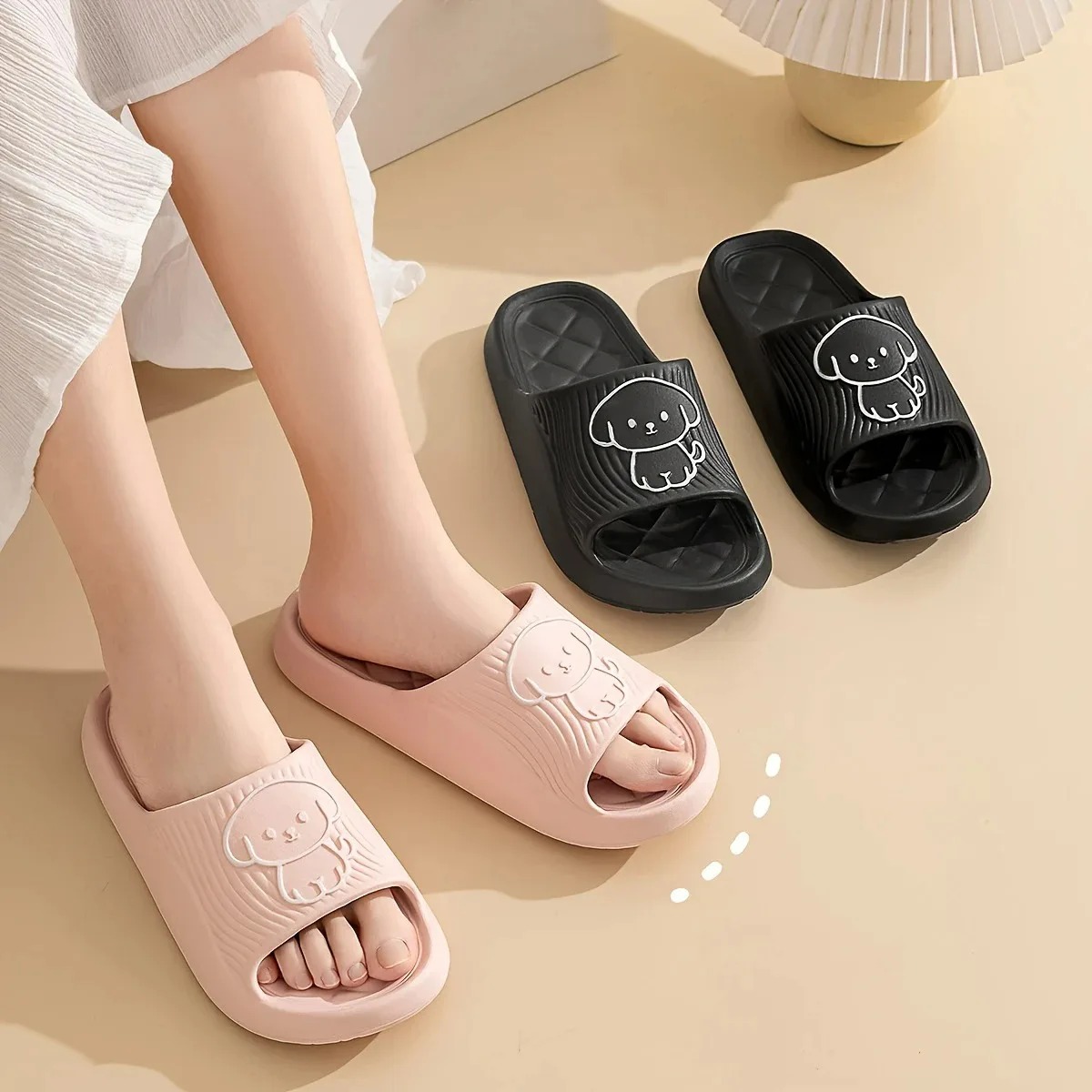 Cute Carton Slippers Bathroom  - Your Home Bathroom recension och pris