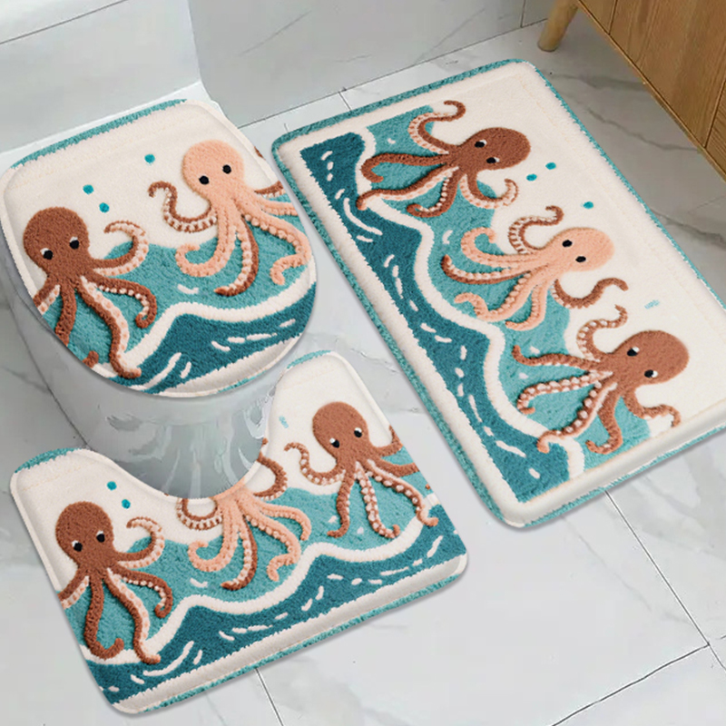 Beach starfish printed home ma - Home Bathroom Wash Basin recension och pris