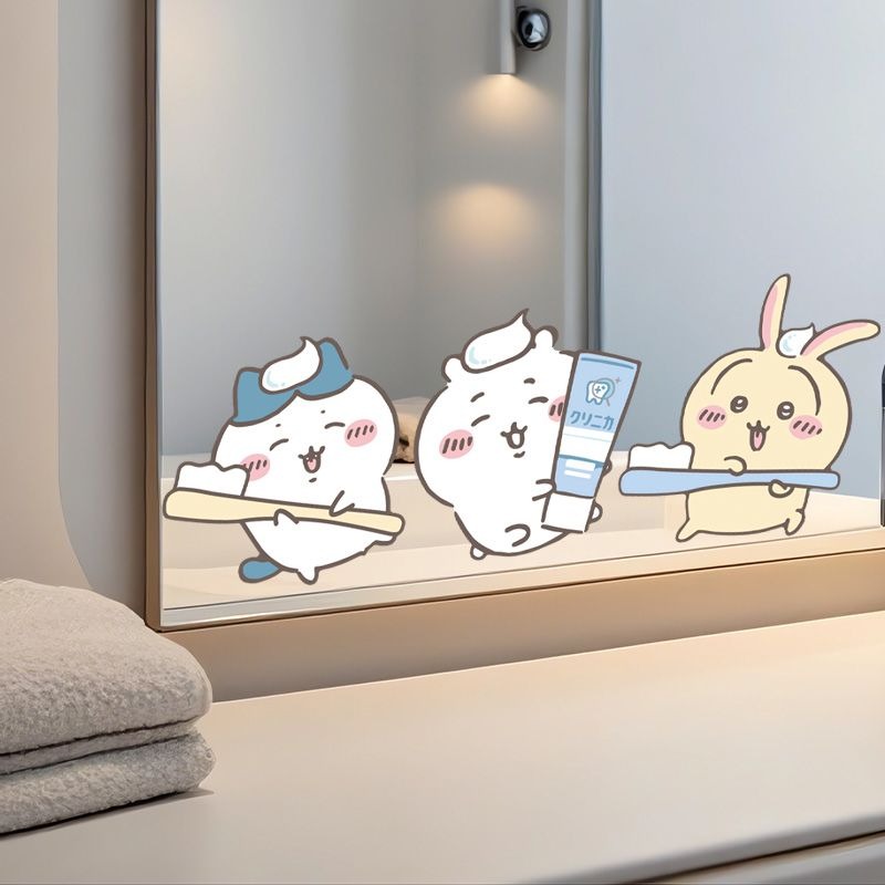 Hot Chiikawa Mirror Stickers S - Home Bathroom Equipment recension och pris