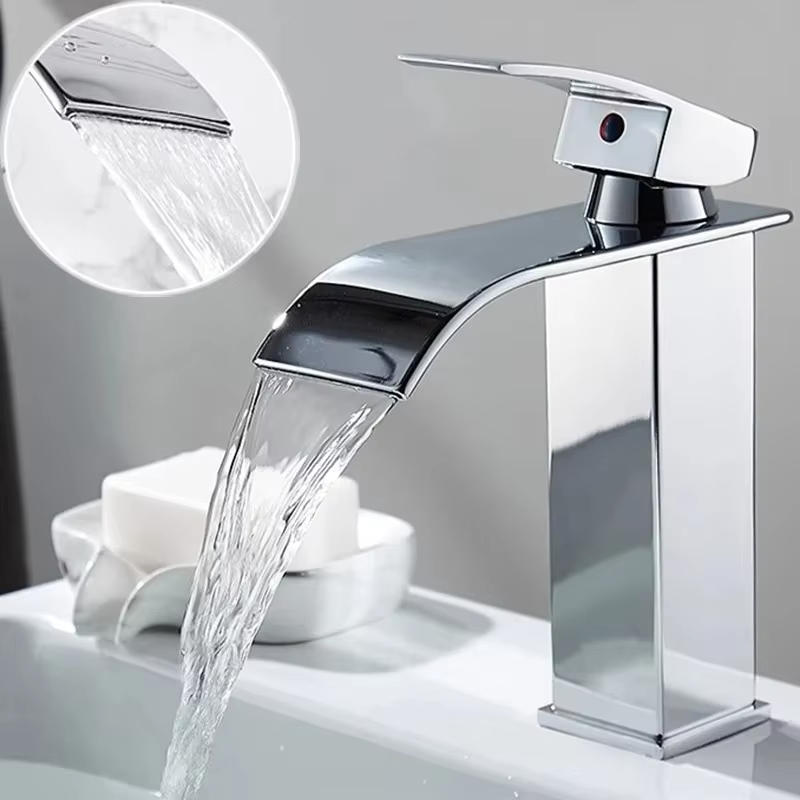 Bathroom Home Waterfall Wash C - Home Bathroom Wash Basin recension och pris