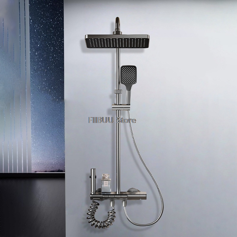 LED Display Shower System With - Home Outlet Bathroom recension och pris