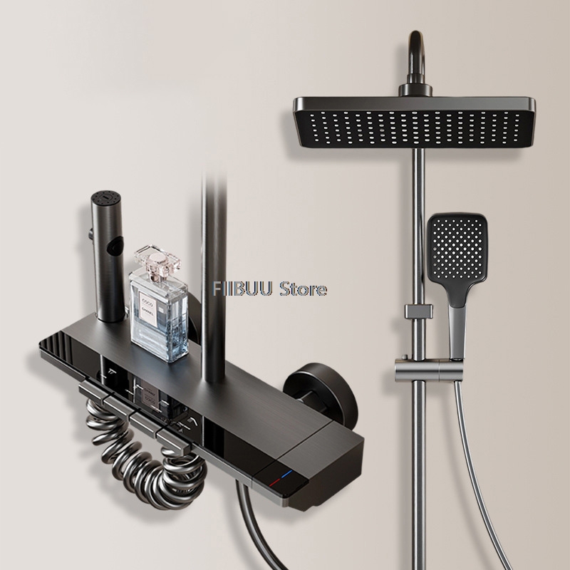 LED Display Shower System With - Home Outlet Bathroom recension och pris