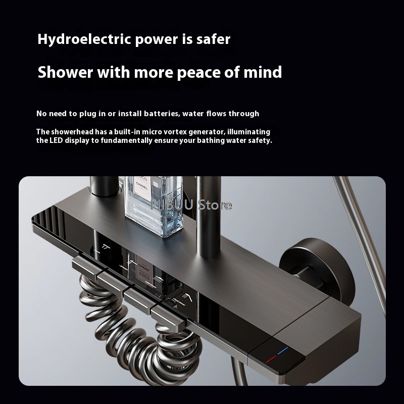 LED Display Shower System With - Home Outlet Bathroom recension och pris