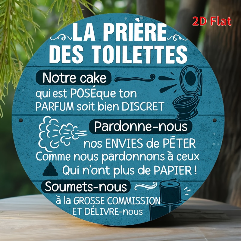 La Prière Des Toilettes Funny  - Home Bathroom Reno recension och pris