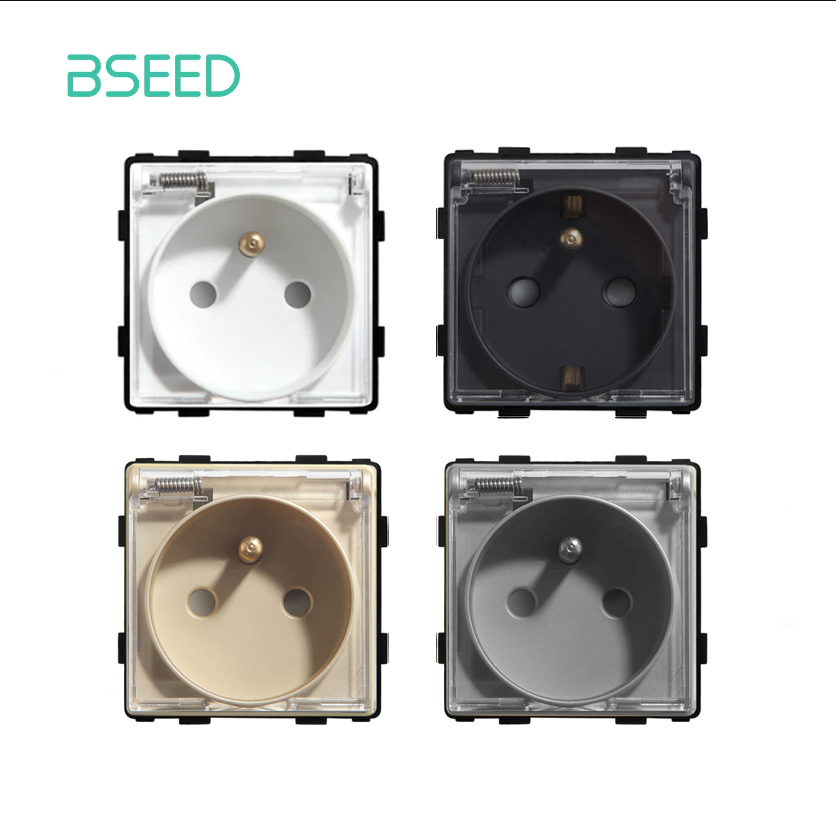 BSEED French Plug Wall Socket  - Home Outlet Bathroom recension och pris