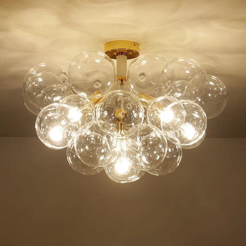 Modern Clear Bubble Ceiling li - Home Hardware Bathroom Lighting recension och pris