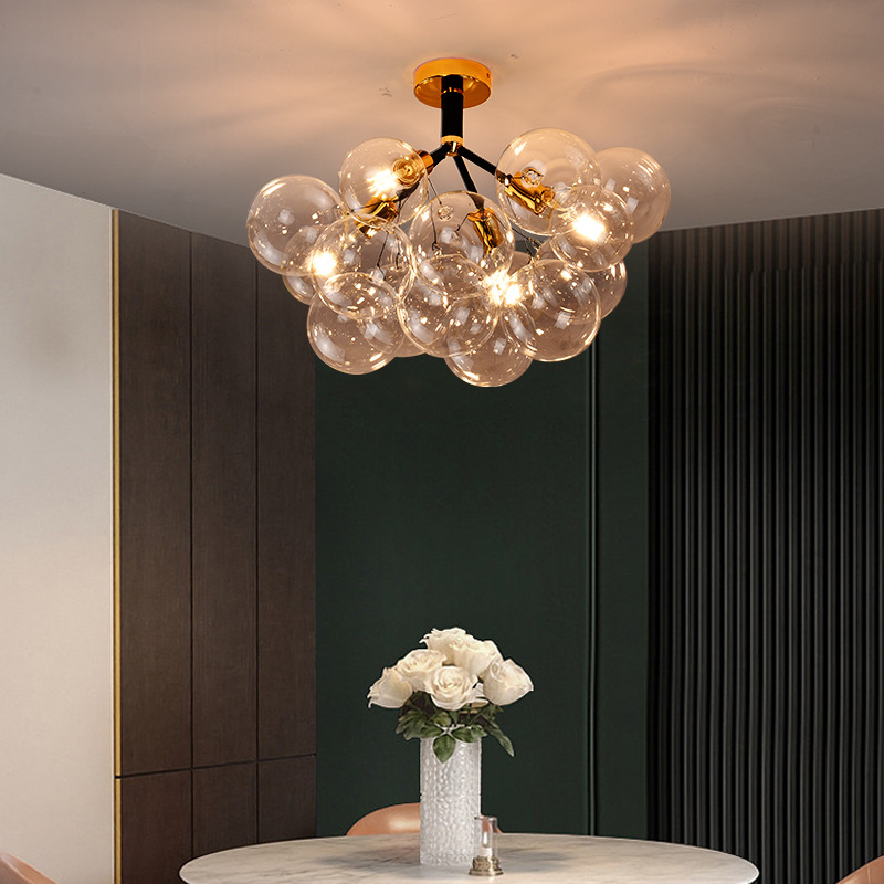 Modern Clear Bubble Ceiling li - Home Hardware Bathroom Lighting recension och pris