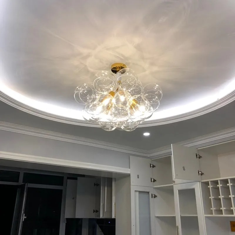 Modern Clear Bubble Ceiling li - Home Hardware Bathroom Lighting recension och pris