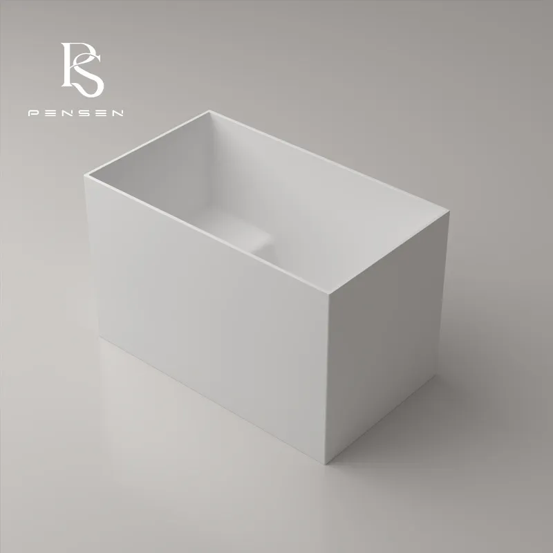 Compact Square PMMA Stone Deep - Home Bathroom Tub recension och pris