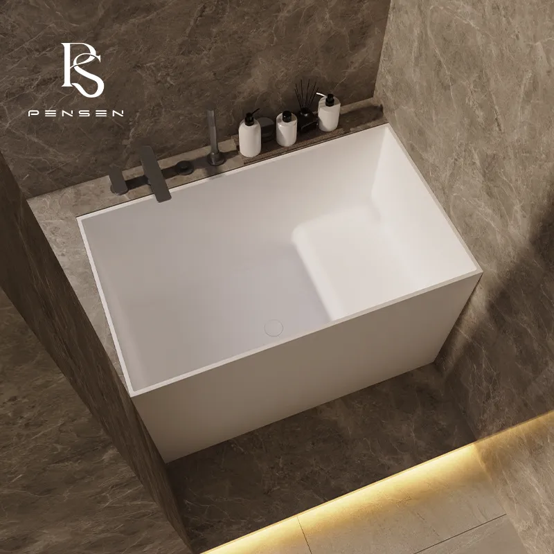 Compact Square PMMA Stone Deep - Home Bathroom Tub recension och pris