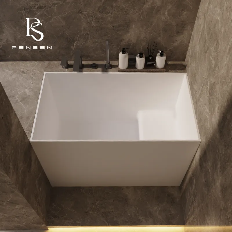 Compact Square PMMA Stone Deep - Home Bathroom Tub recension och pris