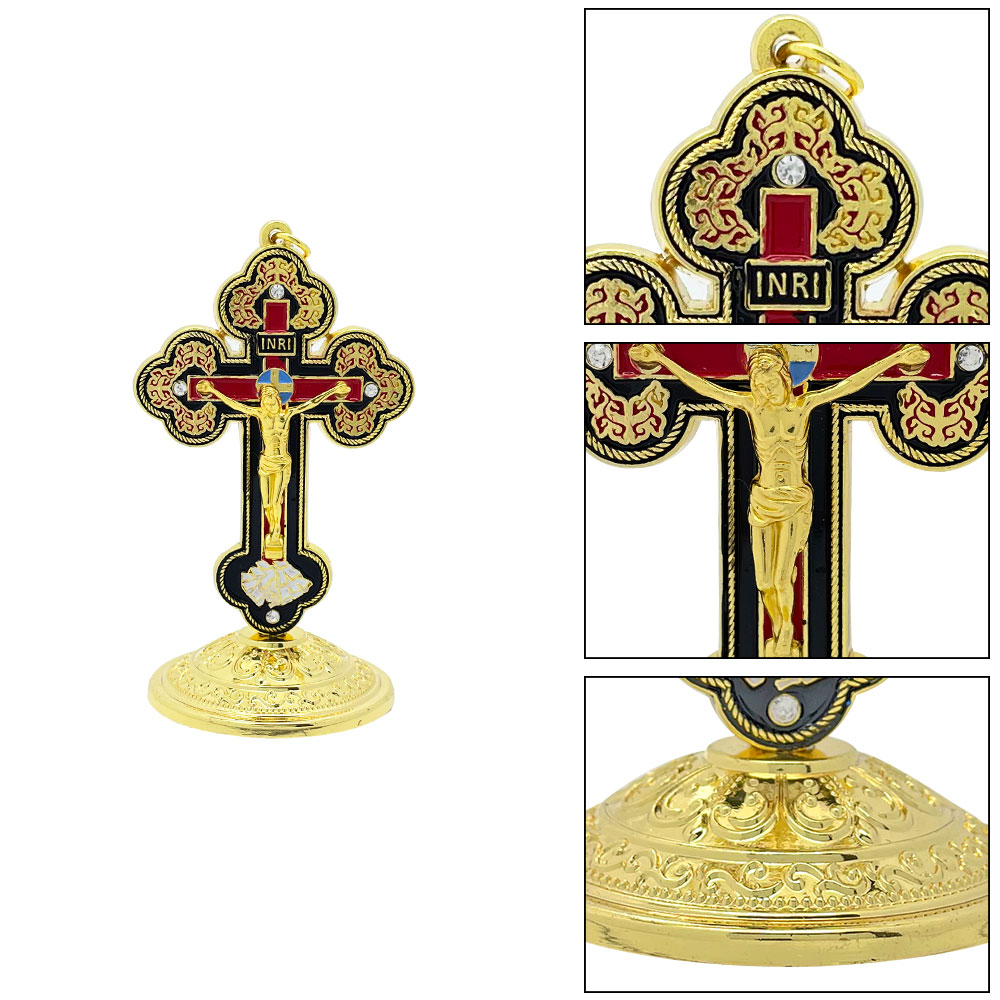 New2026 Catholic Standing Cruc - Home & Bathroom Building Products Pte Ltd recension och pris
