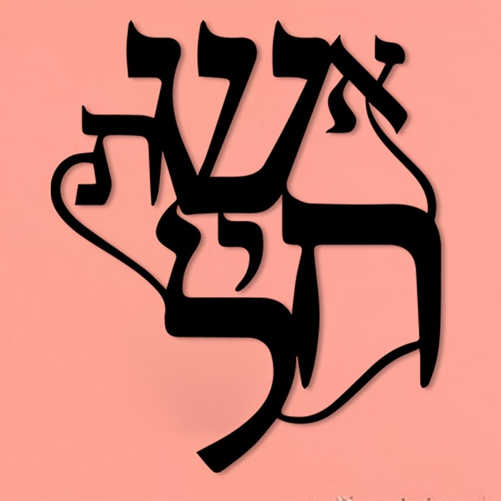 CIFBUY Iron Wall Art Hebrew In - Home & Bathroom Building Products Pte Ltd recension och pris