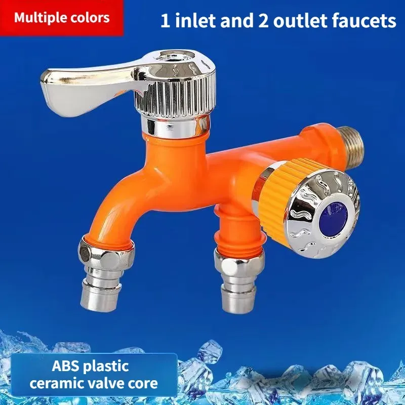 Faucet Double Outlet Dual Cont - Home Outlet Bathroom recension och pris