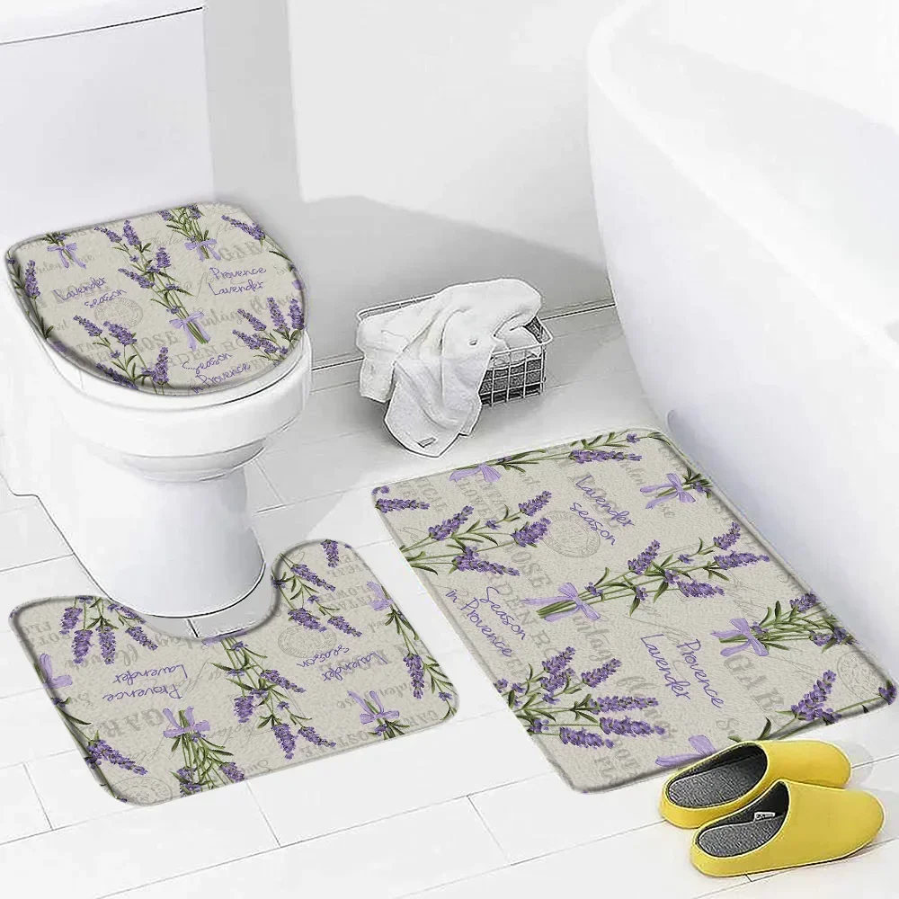 Purple Lavender Bath Mat Set N - Zara Home Bathroom Rug recension och pris