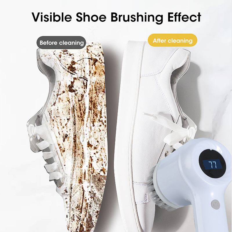 Cordless electric rotary scrub - Home Bathroom Cleaner recension och pris