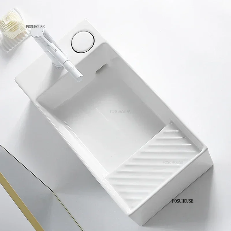 Washbasin Balcony Washing Mach - Home Bathroom Wash Basin recension och pris