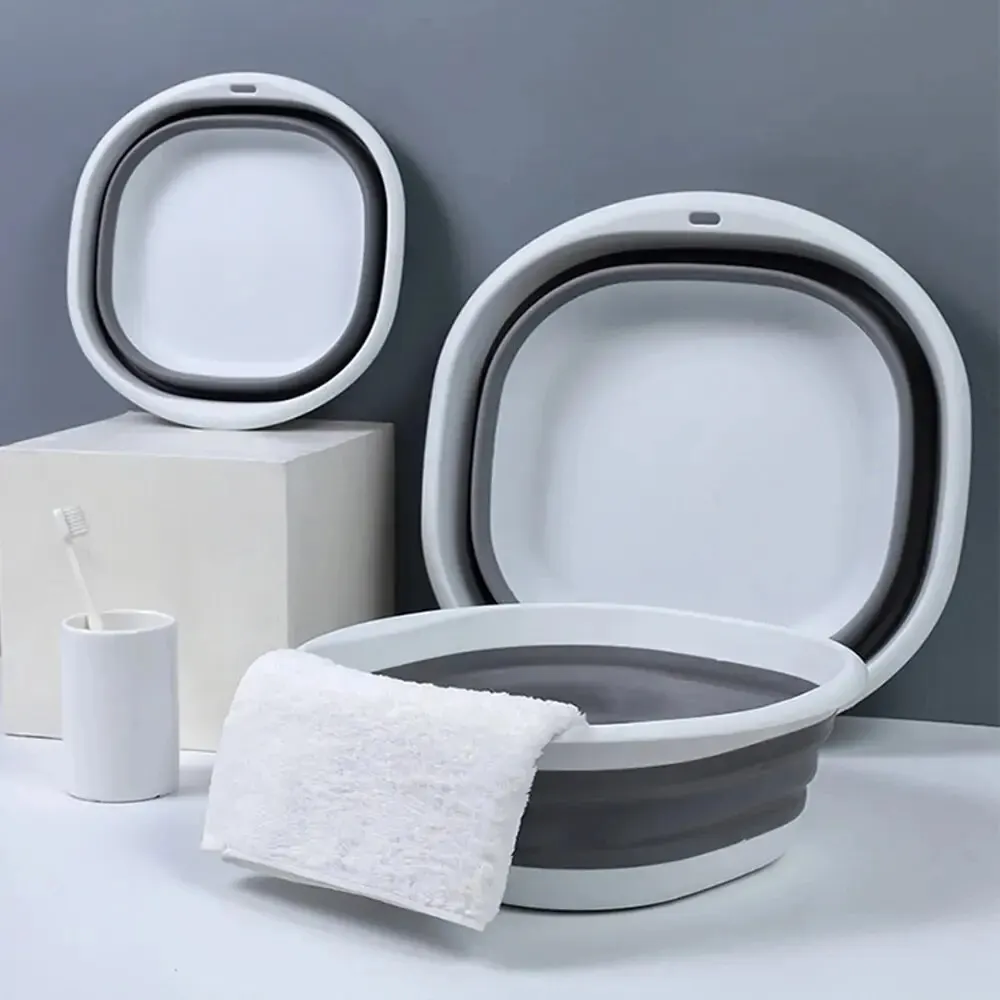 Plastic Folding Basins Portabl - Home Bathroom Wash Basin recension och pris