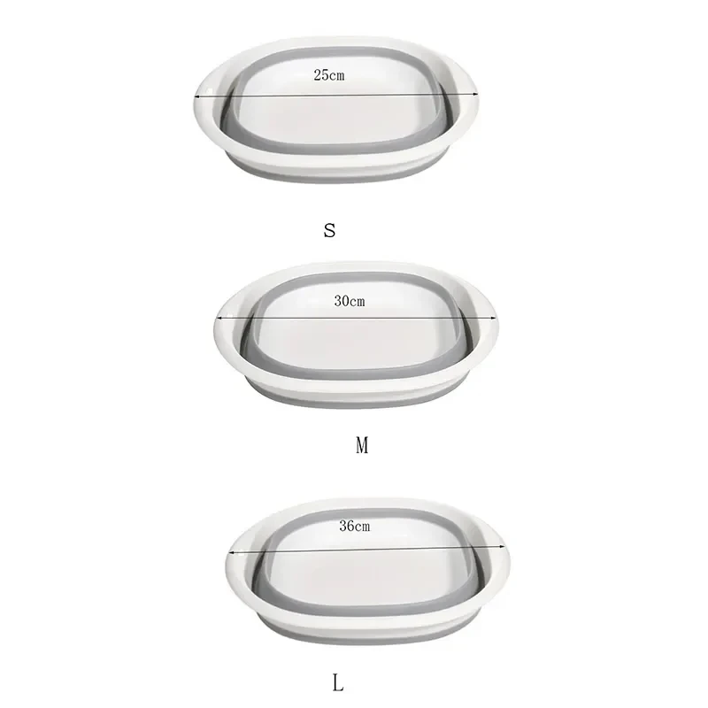 Plastic Folding Basins Portabl - Home Bathroom Wash Basin recension och pris