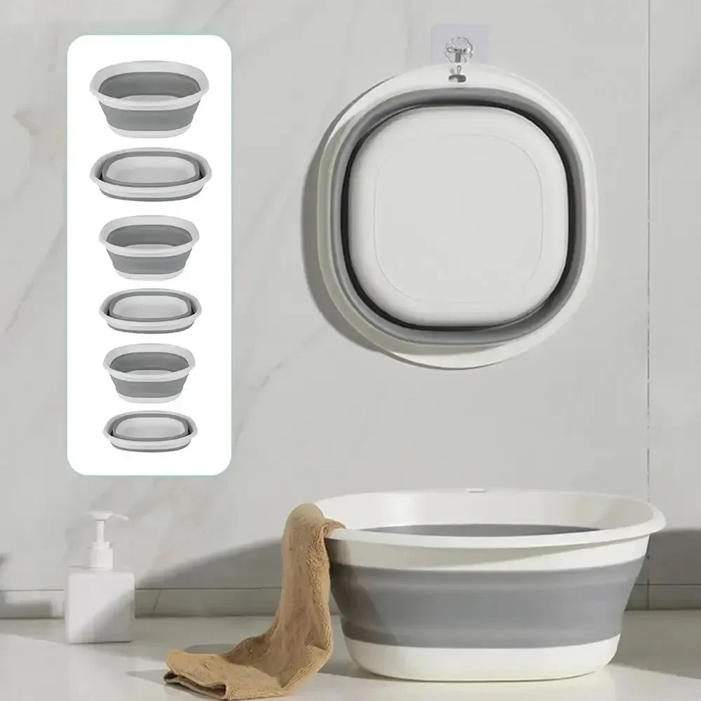 Plastic Folding Basins Portabl - Home Bathroom Wash Basin recension och pris