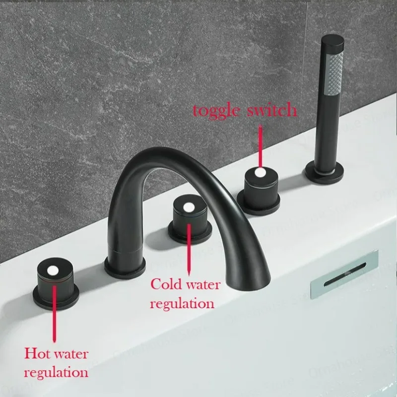 Brushed Gold Bathroom Faucet w - Home Bathroom Tub recension och pris