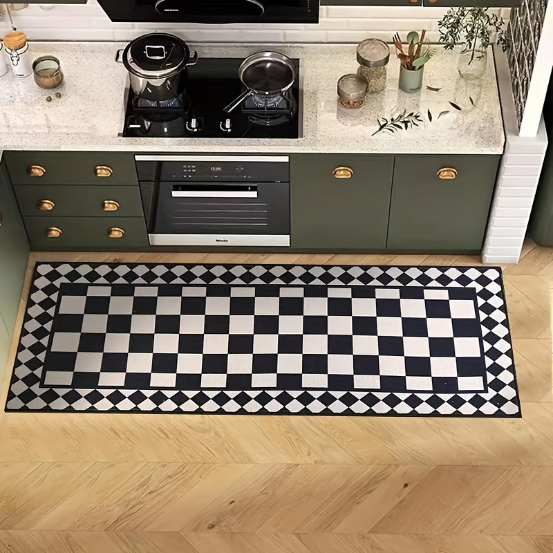 VIKAMA Black White Checkered A - Japan Bathroom.Home recension och pris