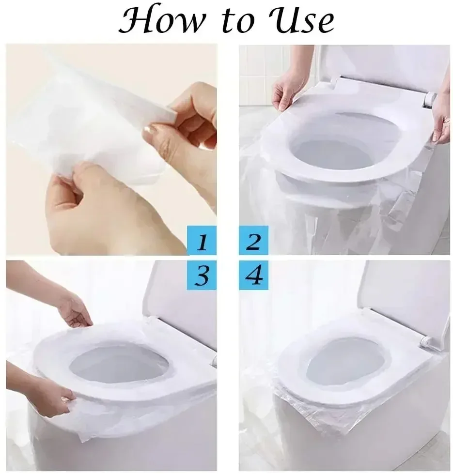 10/50PCS Biodegradable Disposa - Home Bathroom Gadgets recension och pris