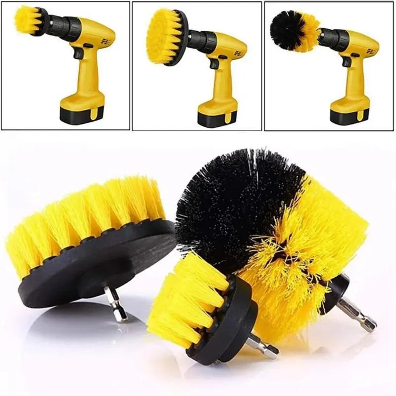 3 pcs/set drill brush set powe - Home Bathroom Cleaner recension och pris