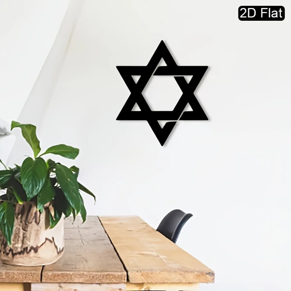 CIFBUY Iron Wall Art Star of D - Home & Bathroom Building Products Pte Ltd recension och pris