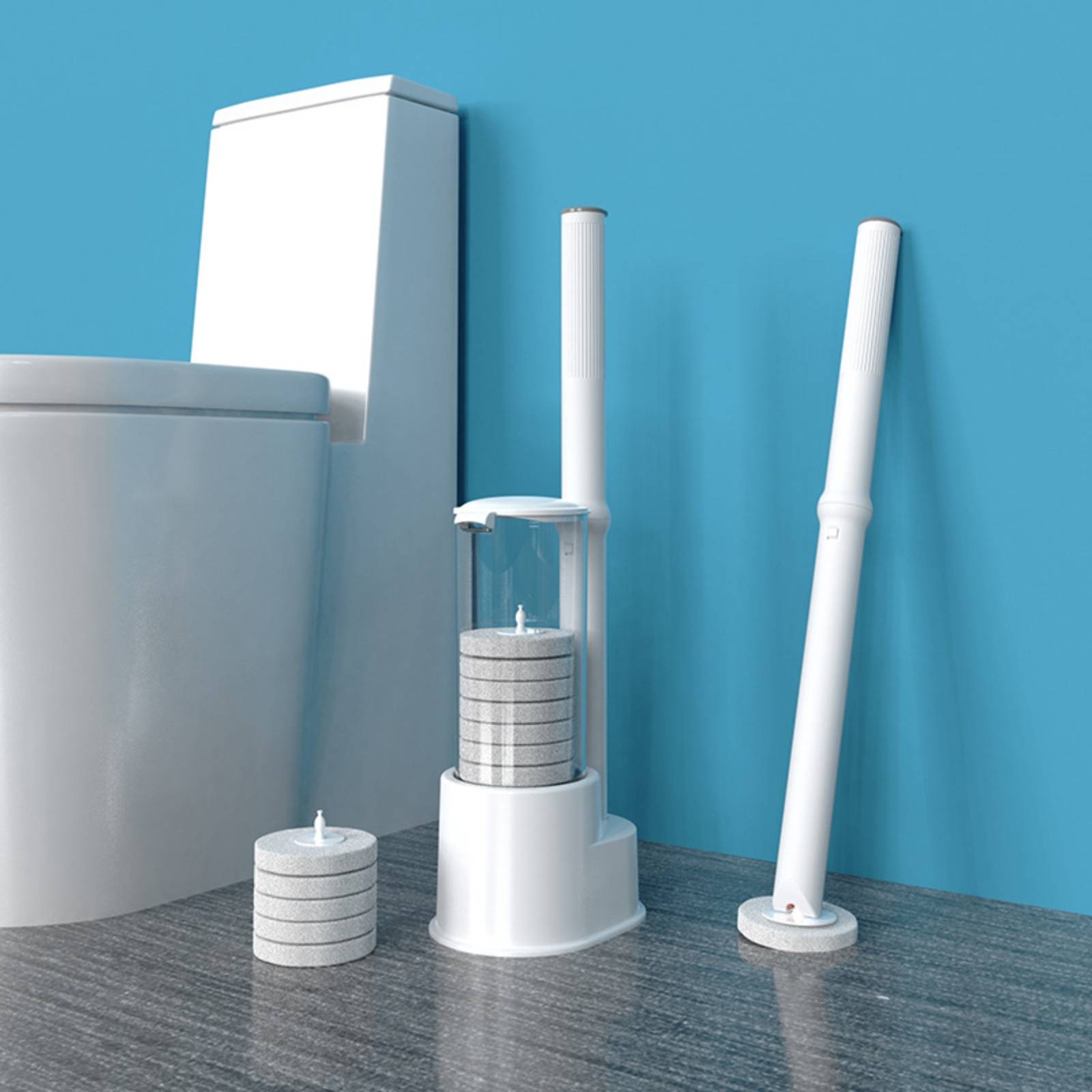 Disposable Toilet Brush Set Co - Home Bathroom Cleaner recension och pris