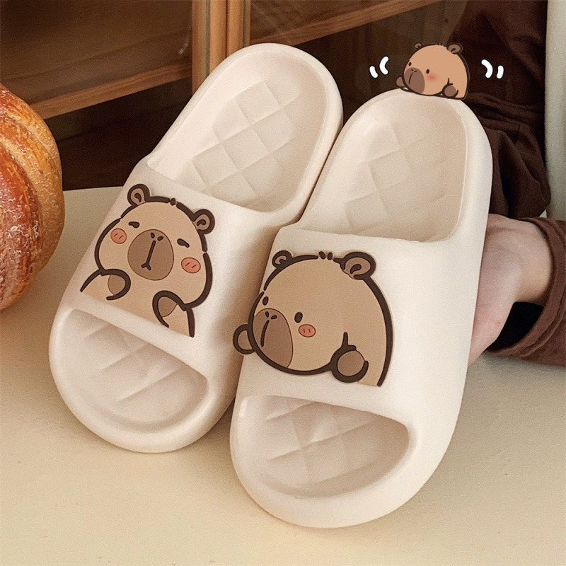 Women Slippers Cute Capybara H - Your Home Bathroom recension och pris