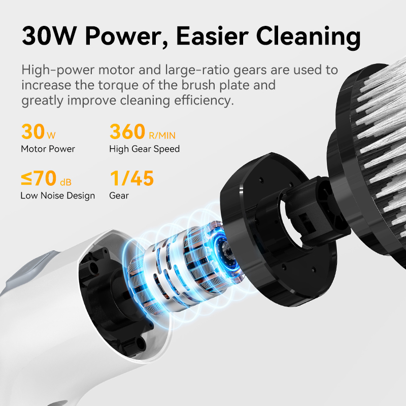 Electric Cleaning Brush Cordle - Home Bathroom Cleaner recension och pris
