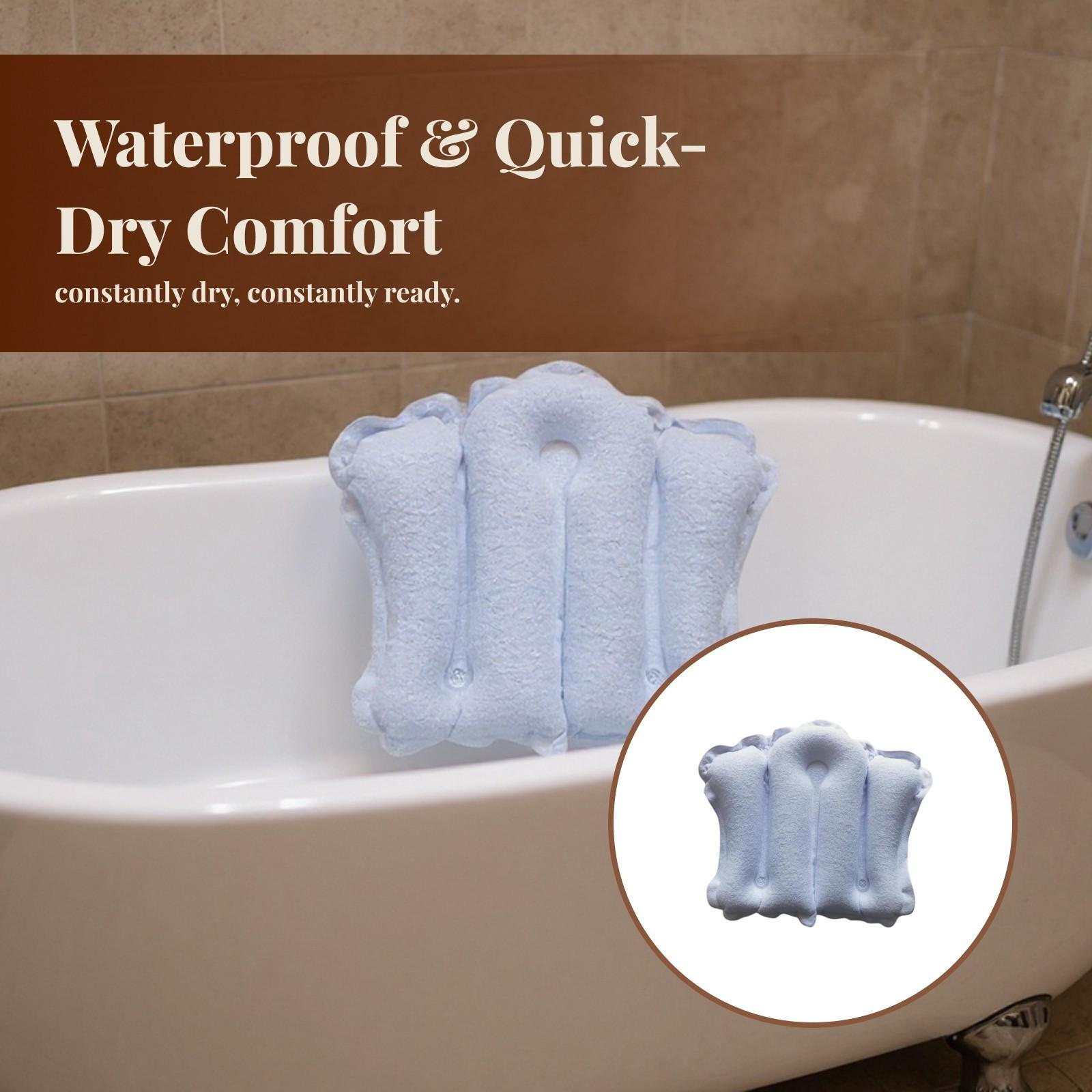 Inflatable Bath Pillow Tub Pil - Home Bathroom Tub recension och pris