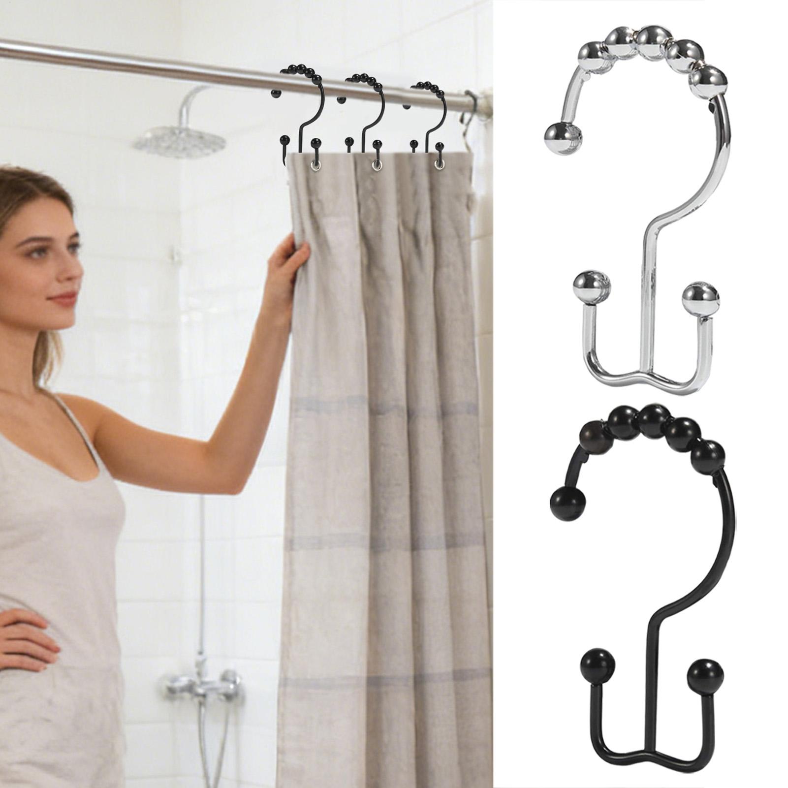 Shower Liner Hooks 12 Pieces D - Home Bathroom Window recension och pris