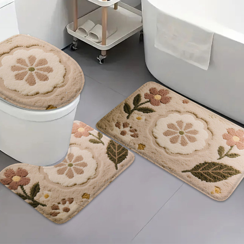 3pcs Korean Style Home Toilet  - Zara Home Bathroom Rug recension och pris