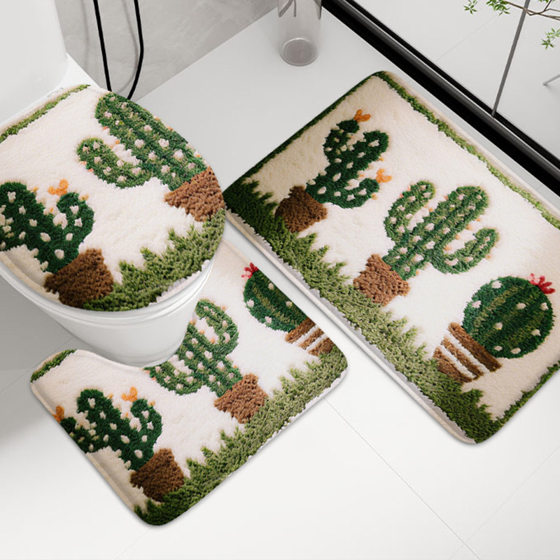 3pcs Korean Style Home Toilet  - Zara Home Bathroom Rug recension och pris