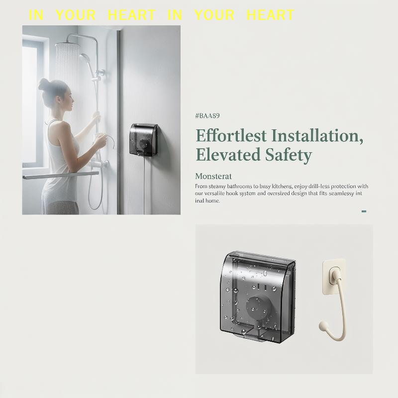 【X】Bathroom Waterproof Socket  - Home Outlet Bathroom recension och pris