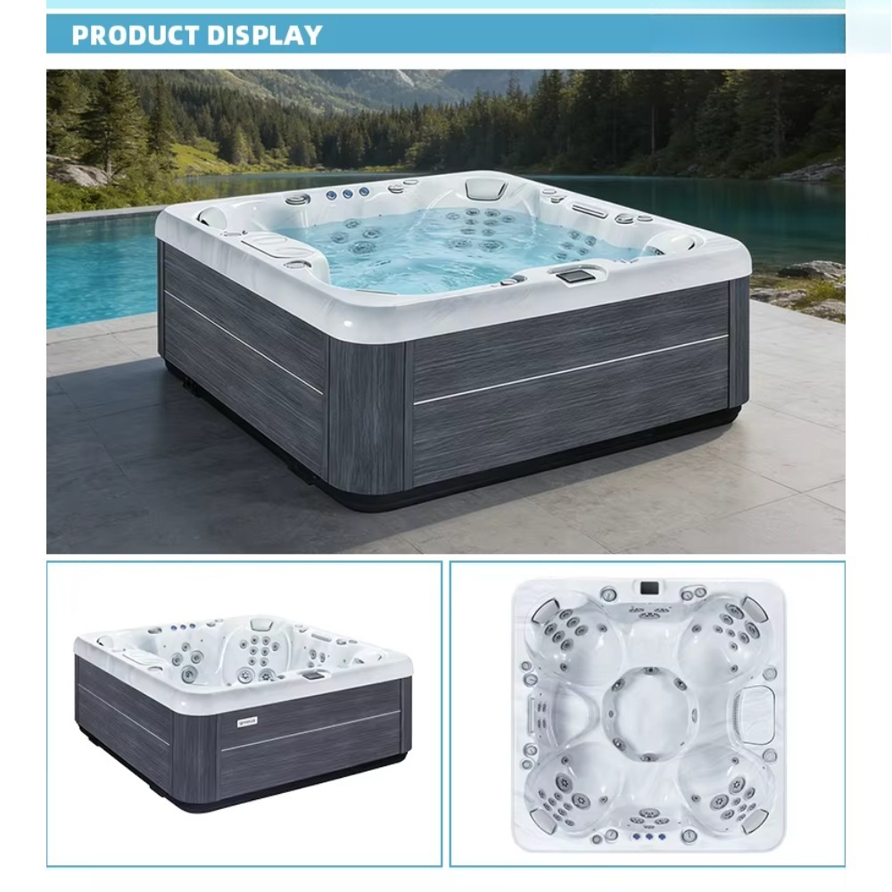 Freestanding Whirlpool Massage - Home Bathroom Tub recension och pris