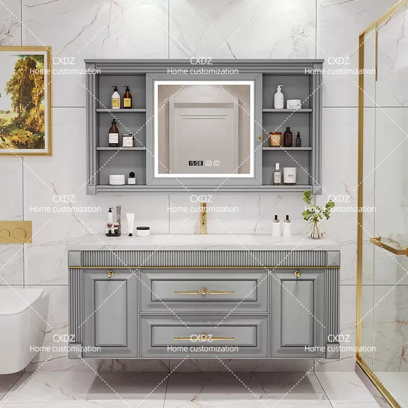 American Oak Rock Slab Seamles - Home Bathroom Wash Basin recension och pris